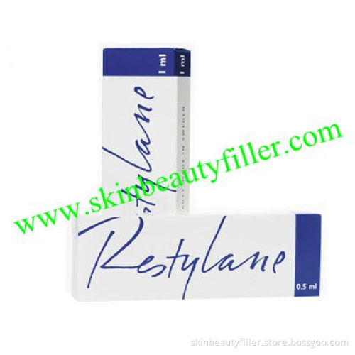 Restylane 1ml for anti wrinkle, hyaluronic acid gel, HA Filler